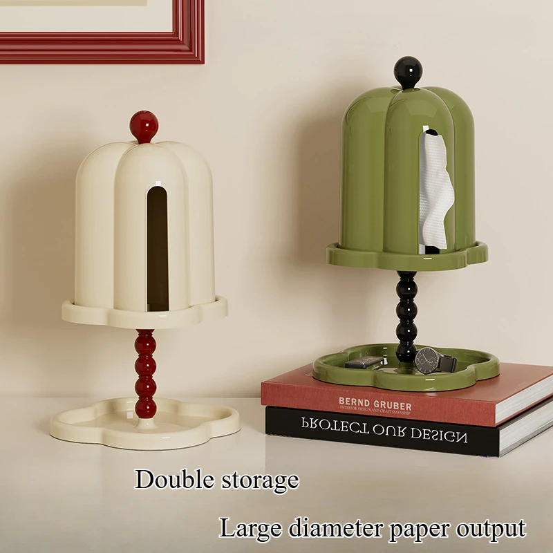 Multi-function Vertical Tissue Rack Desktop Double-layer Storage Rack for Toilet Paper and Small Items
Multi-function Vertical Tissue Rack Desktop Double-layer Storage Rack for Toilet Paper and Small Items