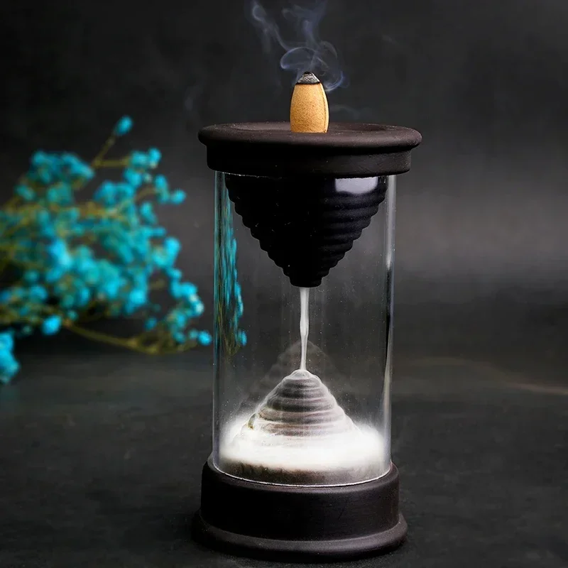 VANARE Reflux Incense Burner Best-selling Personalized Gift Hourglass Ornament Natural Cone Incense Stove for Zen Yoga Meditatio
VANARE Reflux Incense Burner Best-selling Personalized Gift Hourglass Ornament Natural Cone Incense Stove for Zen Yoga Meditatio