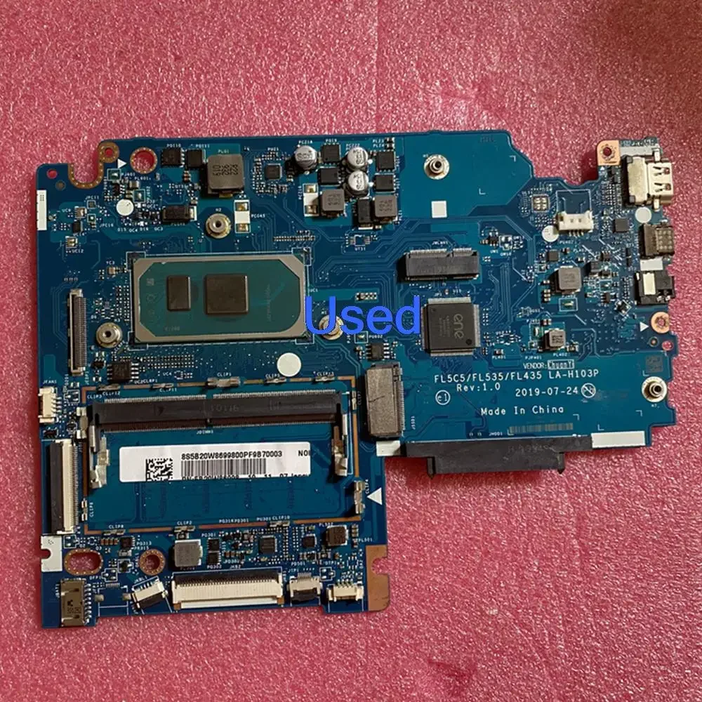 Материнская плата для ноутбука Lenovo Ideapad S340-14IIL, материнская плата I5-1035G1 UMA 4G 5B20W86998
Материнская плата для ноутбука Lenovo Ideapad S340-14IIL, материнская плата I5-1035G1 UMA 4G 5B20W86998