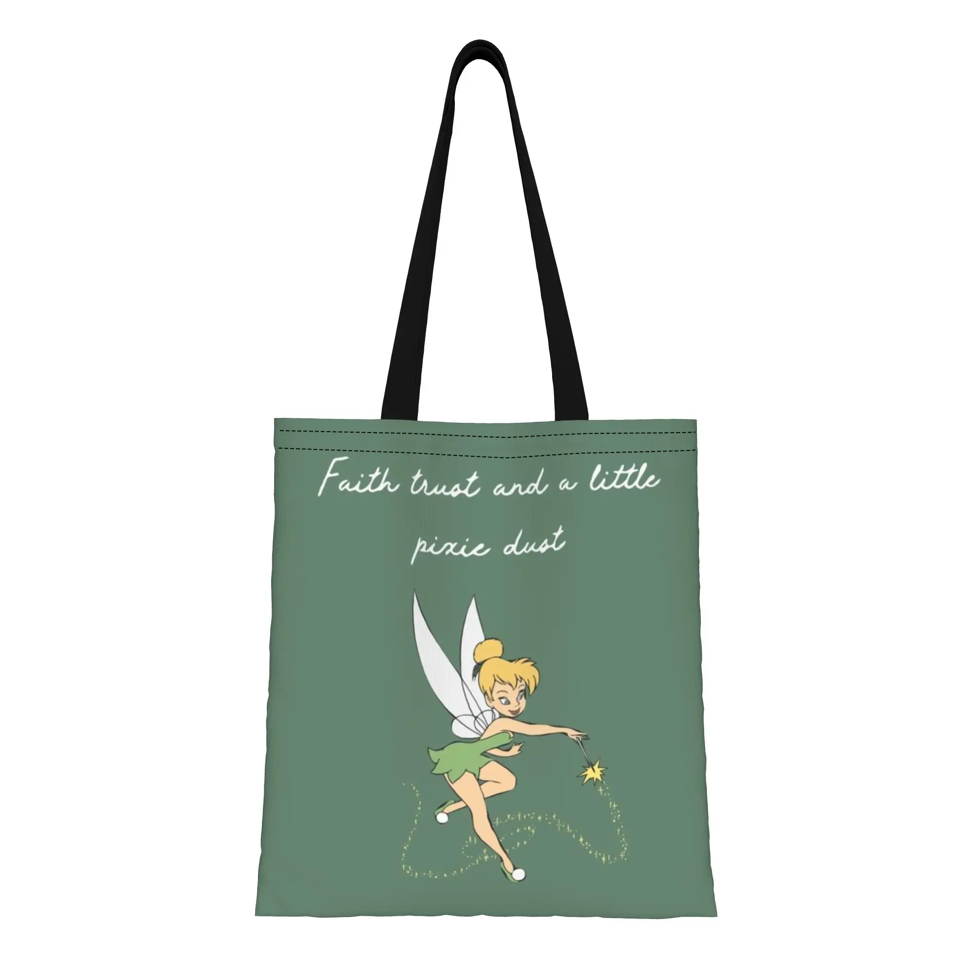 Back to school season Little Tinker Bell Canvas Tote Bag Perfect for Shopping Women's Top-Handle Bags
Back to school season Little Tinker Bell Canvas Tote Bag Perfect for Shopping Women's Top-Handle Bags