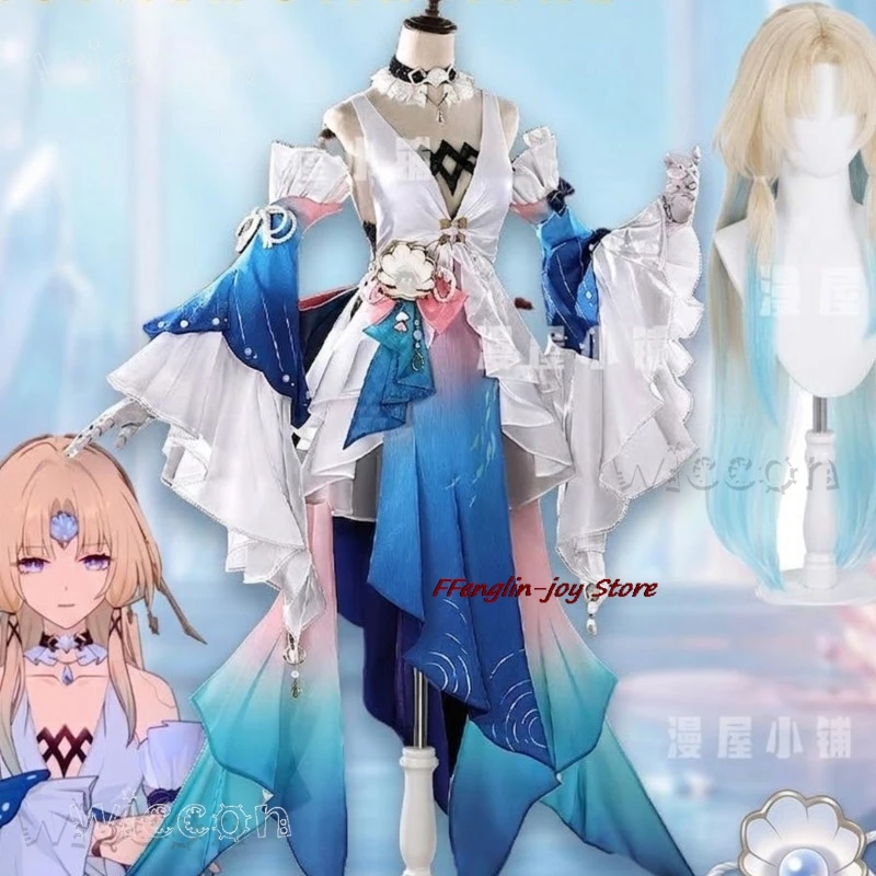 disfraz adulto Honkai Star Rail Pearl Zhenzhu Cosplay Costume Game Anime Full Set Female Halloween Party Performance Wear Conven
disfraz adulto Honkai Star Rail Pearl Zhenzhu Cosplay Costume Game Anime Full Set Female Halloween Party Performance Wear Conven