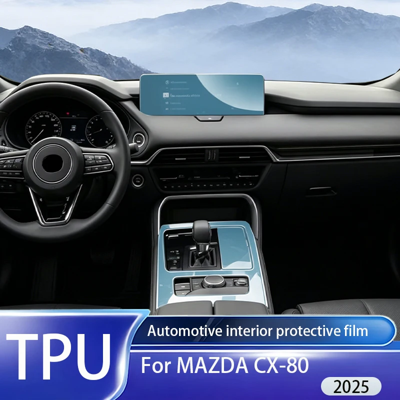 Fit for Mazda CX-80 2025 Clear TPU PPF Anti Scratch Repair Navigation Screen Center Console Interior Protective Sticker Accessor
Fit for Mazda CX-80 2025 Clear TPU PPF Anti Scratch Repair Navigation Screen Center Console Interior Protective Sticker Accessor
