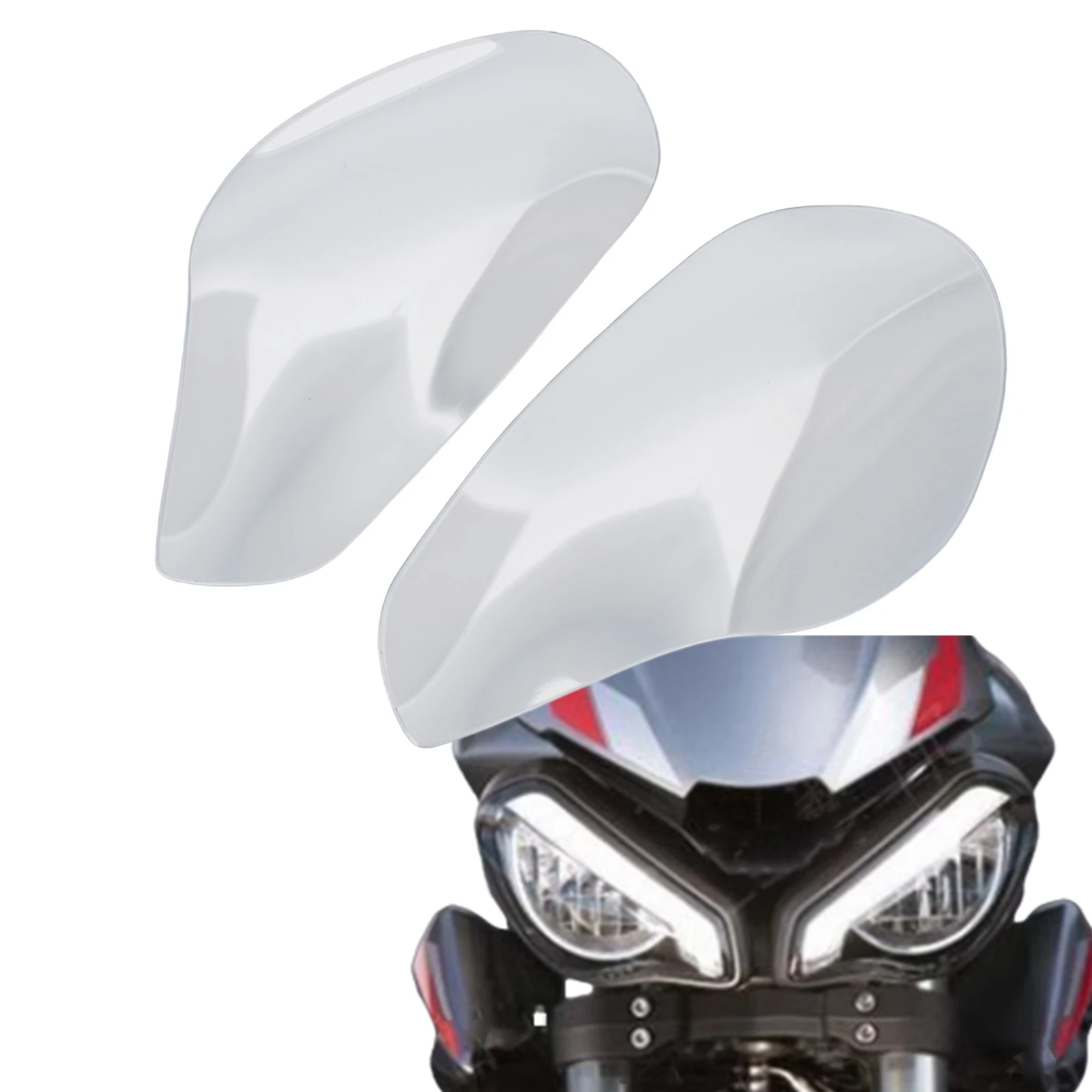 2PCS Motorcycle Headlight Guard Lens Cover For Triumph 765R 765RS 2020 2021 2022
2PCS Motorcycle Headlight Guard Lens Cover For Triumph 765R 765RS 2020 2021 2022