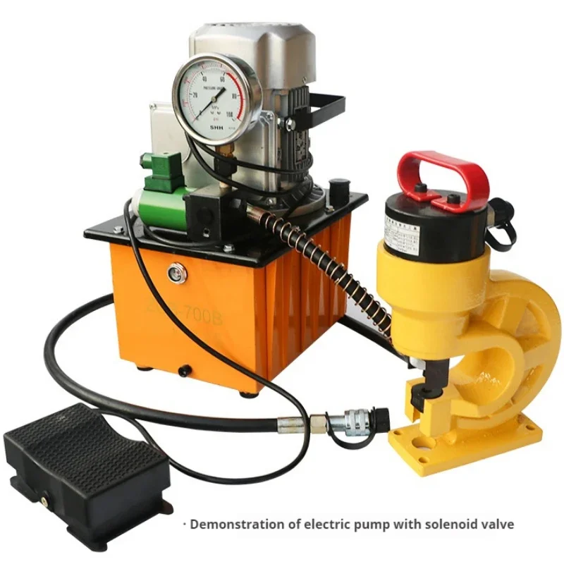 Hydraulic Hole Punching Tool 31T Hole Digger Force Puncher Smooth For Iron Plate Copper Bar Aluminum Stainless Steel.
Hydraulic Hole Punching Tool 31T Hole Digger Force Puncher Smooth For Iron Plate Copper Bar Aluminum Stainless Steel.