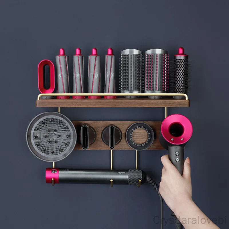 Держатель для сушилки для волос Dyson, подставка под дерево и латунь, для выпрямителя волос
Держатель для сушилки для волос Dyson, подставка под дерево и латунь, для выпрямителя волос