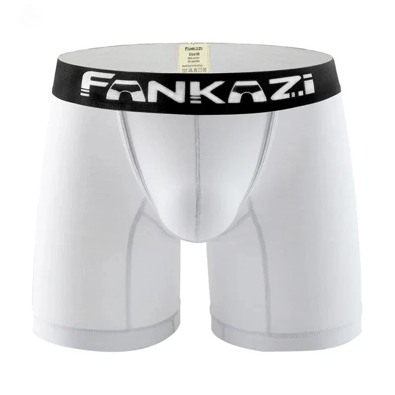 Men's Bulge Boxy Underwear Cotton Long Leg Boxer Briefs Japanese Style Low Rise Breathable Sports Underwear U-Pouch Daily Trunks
Men's Bulge Boxy Underwear Cotton Long Leg Boxer Briefs Japanese Style Low Rise Breathable Sports Underwear U-Pouch Daily Trunks
