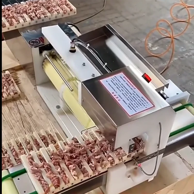 Stainless Steel Skewer Bamboo Skewer Machine New Type Barbecue Skewer Kebab Making Machine
Stainless Steel Skewer Bamboo Skewer Machine New Type Barbecue Skewer Kebab Making Machine