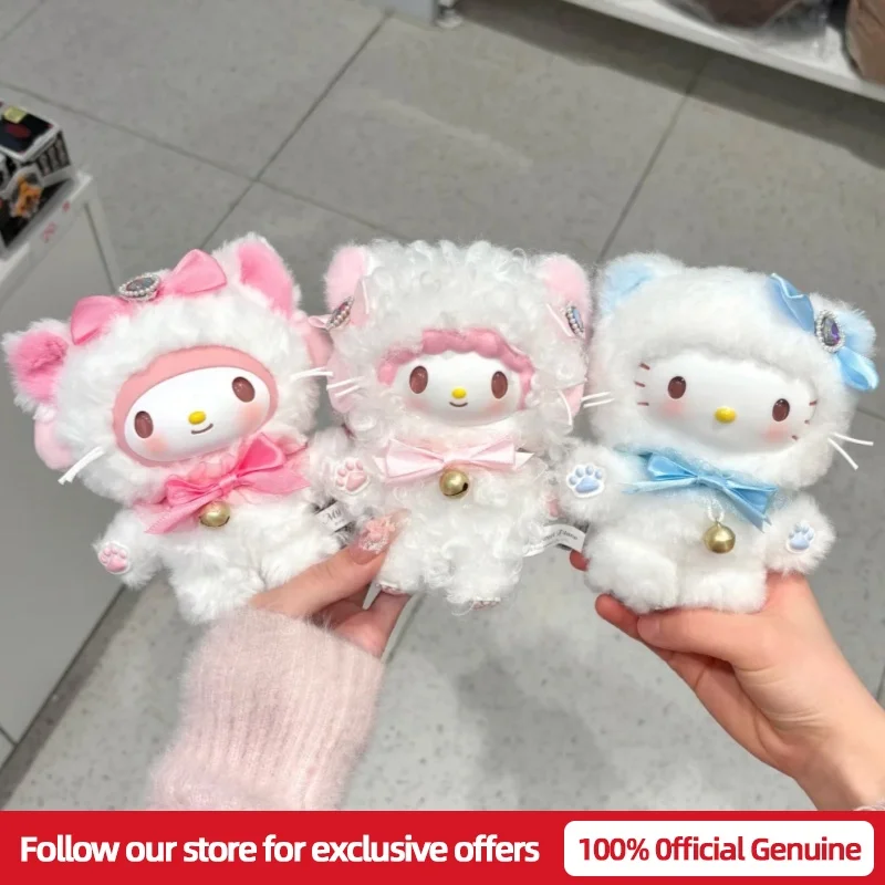 Genuine Sanrio Blind Box Vinyl & Plush Keychain Hello Kitty & Kuromi Collectible Figure Cute Ornament Trendy Toy Gift for Girls
Genuine Sanrio Blind Box Vinyl & Plush Keychain Hello Kitty & Kuromi Collectible Figure Cute Ornament Trendy Toy Gift for Girls