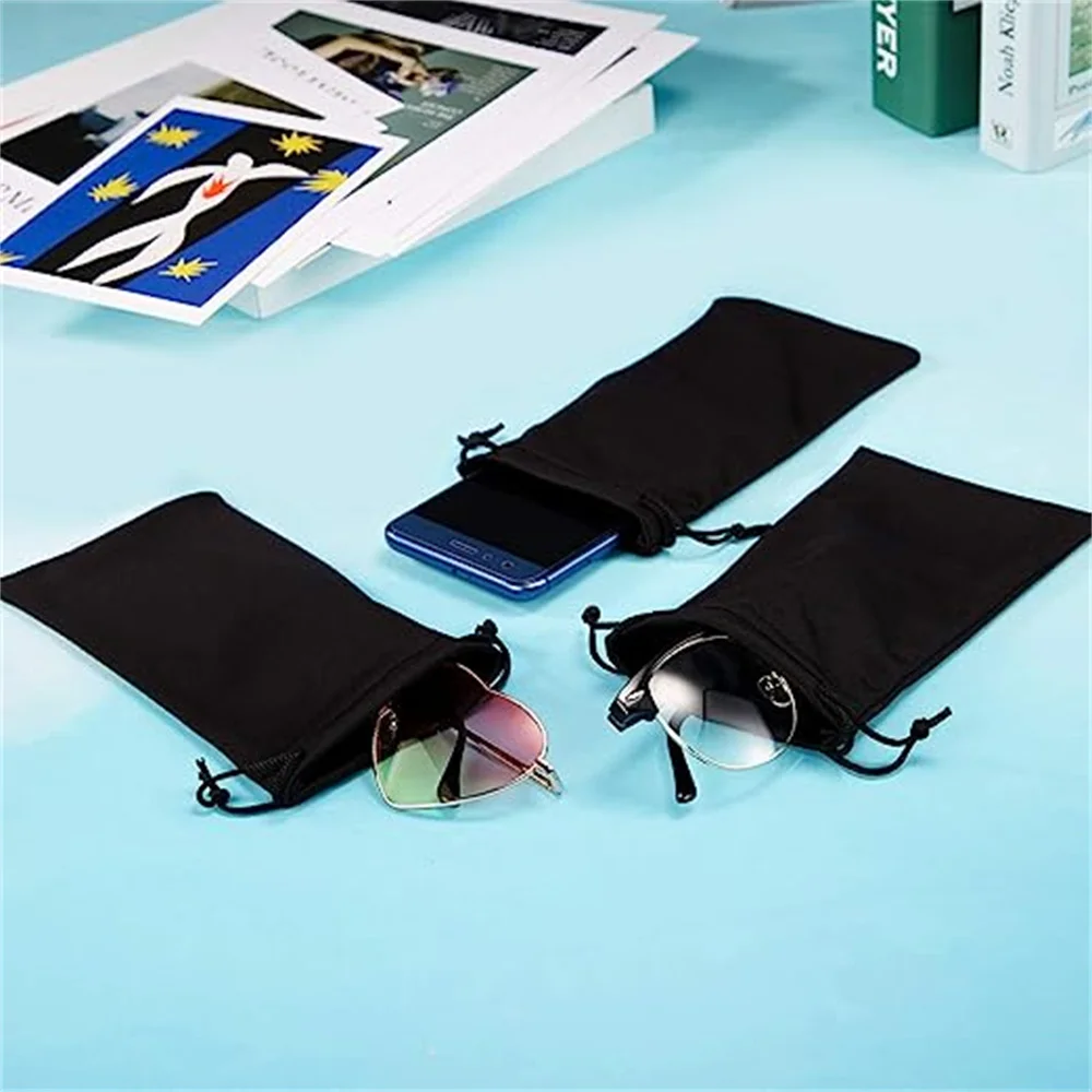 100 Pieces Microfiber Case Pouch Bag Glasses Sunglasses Case with 2 Pieces Cloth
100 Pieces Microfiber Case Pouch Bag Glasses Sunglasses Case with 2 Pieces Cloth