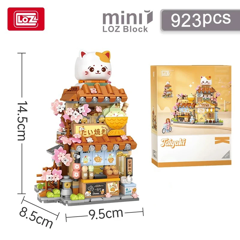 LOZ Street Scene Panda Shop MOC Building Blocks Small Particle DIY Miniature Model STEM Toy Kids Birthday Christmas Gift,923 PCS
LOZ Street Scene Panda Shop MOC Building Blocks Small Particle DIY Miniature Model STEM Toy Kids Birthday Christmas Gift,923 PCS