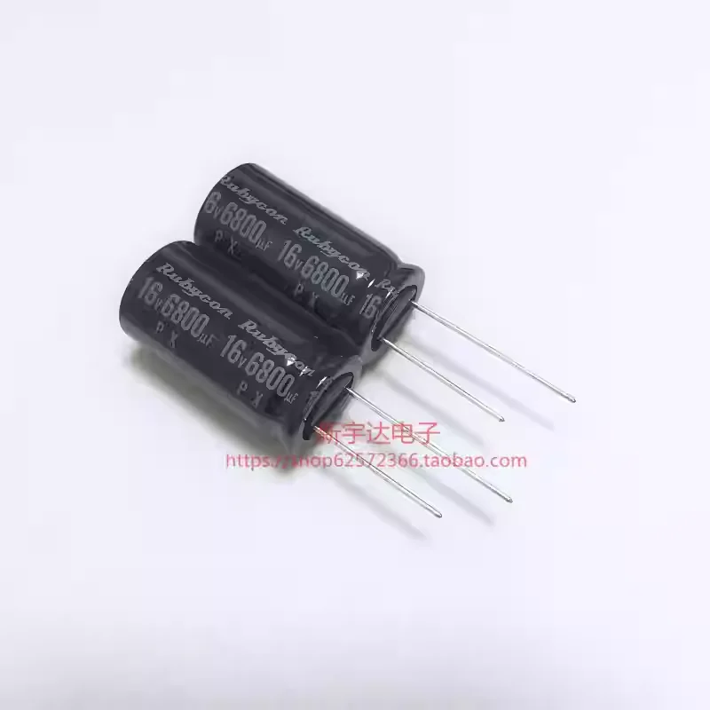 10-100PCS 6800UF 16V Japanese Ruby 16V6800UF 16X31.5 PX Standard Electrolytic Capacitor
10-100PCS 6800UF 16V Japanese Ruby 16V6800UF 16X31.5 PX Standard Electrolytic Capacitor