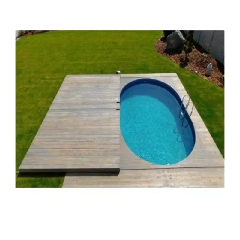 Sliding Deck Pool Cover Modern Retractable Pool Cover with Movable Platform
Sliding Deck Pool Cover Modern Retractable Pool Cover with Movable Platform