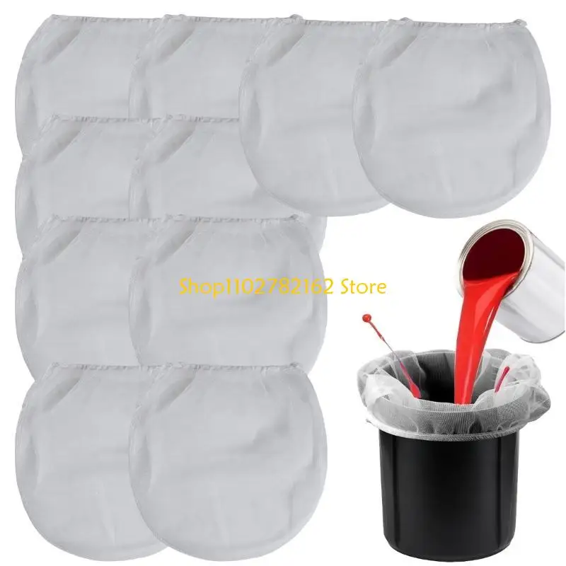 547B Paint Filtration Bags Fine Mesh Nylon Strainers with Stretchable Top Opening Fit for Easy Use Gardening Home Improvement
547B Paint Filtration Bags Fine Mesh Nylon Strainers with Stretchable Top Opening Fit for Easy Use Gardening Home Improvement