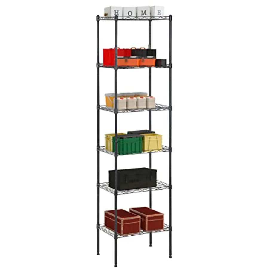 Adjustable NSF-Certified Metal Shelf Wire Shelving Unit Storage for Small Places Restaurant Garage Pantry Kitchen Garage Rack
Adjustable NSF-Certified Metal Shelf Wire Shelving Unit Storage for Small Places Restaurant Garage Pantry Kitchen Garage Rack