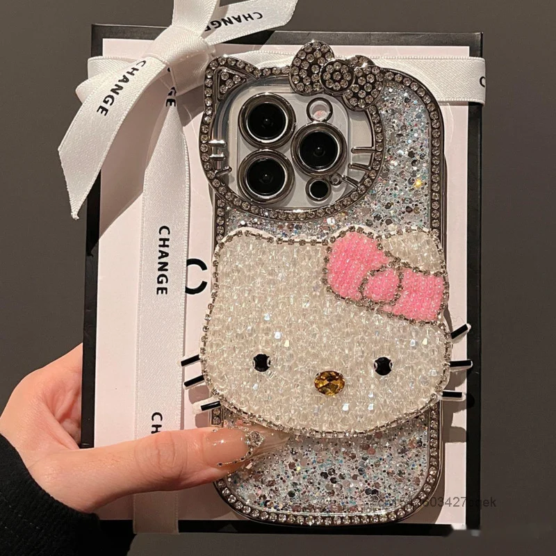 Cute Hello Kitty Glitter Full Diamond Trend Luxury Phone Case For Iphone 16 15 14 Plus 13 12 Promax 11 All Inclusive Phone Cover
Cute Hello Kitty Glitter Full Diamond Trend Luxury Phone Case For Iphone 16 15 14 Plus 13 12 Promax 11 All Inclusive Phone Cover