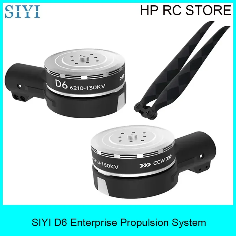 SIYI D6 Enterprise Propulsion System, Integrated Brushless ESC Motor Compatible Straight Foldable Propellers for Industry Drone
SIYI D6 Enterprise Propulsion System, Integrated Brushless ESC Motor Compatible Straight Foldable Propellers for Industry Drone