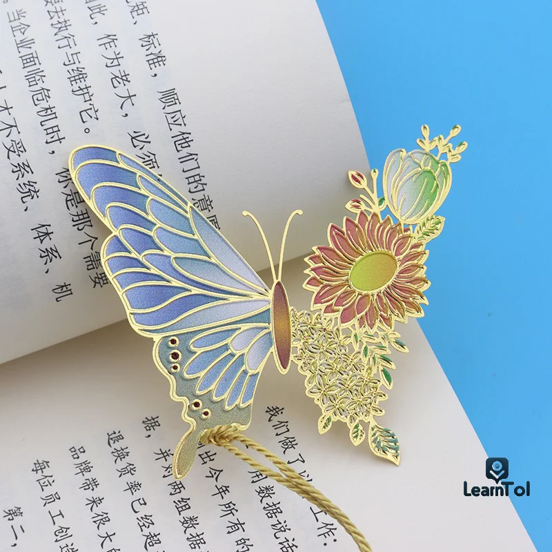 Metal Bookmarks Butterfly Flower Book Marks Exquisitely Hollow Tassel Pendant Book Clip Students Reading Tool School Supplies
Metal Bookmarks Butterfly Flower Book Marks Exquisitely Hollow Tassel Pendant Book Clip Students Reading Tool School Supplies
