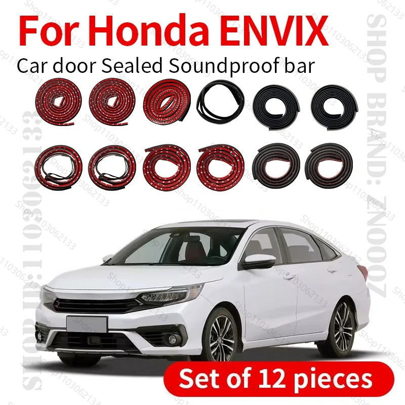 For Honda ENVIX FS5 Car Door Seal Strip Rubber Double Layer Sealing Protector Soundproof Strip Dustproof Seal Strip 12PCS Set
For Honda ENVIX FS5 Car Door Seal Strip Rubber Double Layer Sealing Protector Soundproof Strip Dustproof Seal Strip 12PCS Set