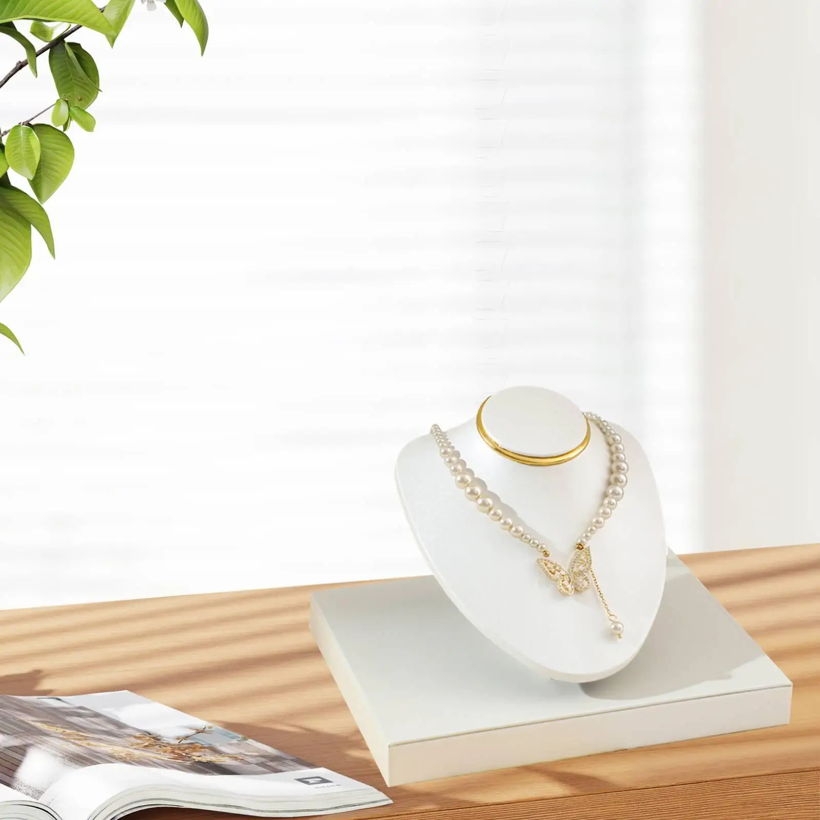 Necklace Display Stand Multifunctional Necklace Bust for Retail Girl Desktop
Necklace Display Stand Multifunctional Necklace Bust for Retail Girl Desktop