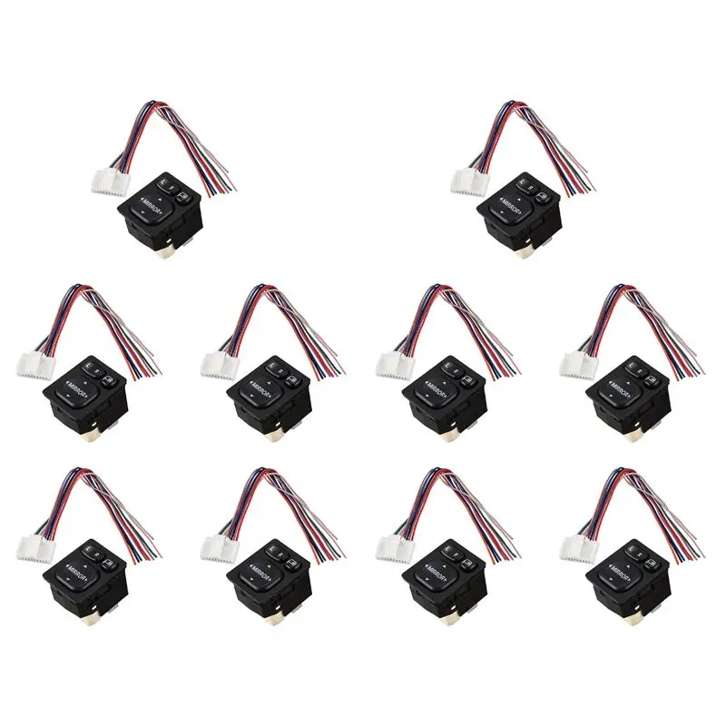 10X New Door Mirror Folding Switch Fit For Toyota Camry Vios Rav4 Scion Lexus 84872-52040
10X New Door Mirror Folding Switch Fit For Toyota Camry Vios Rav4 Scion Lexus 84872-52040