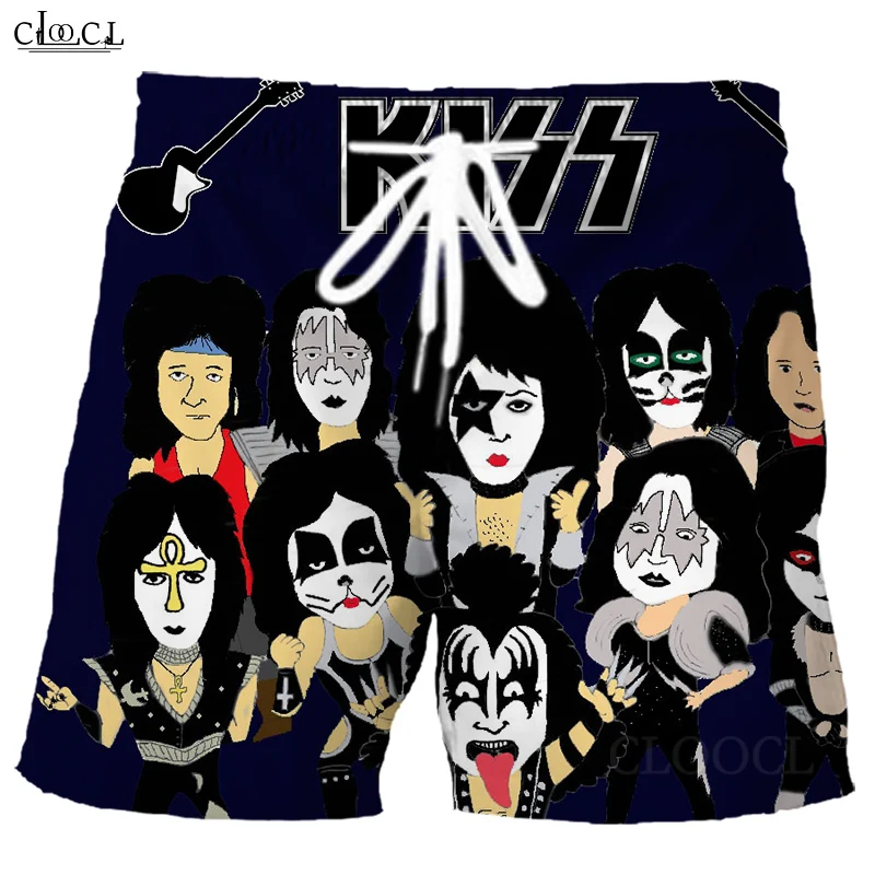 Шорты для доски Kiss Band, летняя рок-группа, Гавайские шорты для доски, мужская спортивная одежда с узором, быстросохнущие плавки
Шорты для доски Kiss Band, летняя рок-группа, Гавайские шорты для доски, мужская спортивная одежда с узором, быстросохнущие плавки