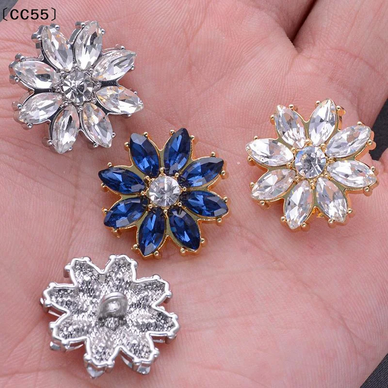 5Pcs Luxury Beautiful Flower Inlaid Rhinestone Metal Buttons Clothing Gift Boxes Scarves Hats DIY Decorative Accessories〔CC55〕
5Pcs Luxury Beautiful Flower Inlaid Rhinestone Metal Buttons Clothing Gift Boxes Scarves Hats DIY Decorative Accessories〔CC55〕