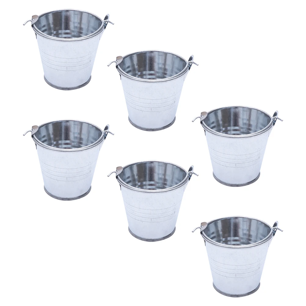 6pcs Mini Bucket Toys for Kids Creative Iron Buckets Candy Box Storage Flower Pot Home Garden Decor Reusable Container Fresh
6pcs Mini Bucket Toys for Kids Creative Iron Buckets Candy Box Storage Flower Pot Home Garden Decor Reusable Container Fresh