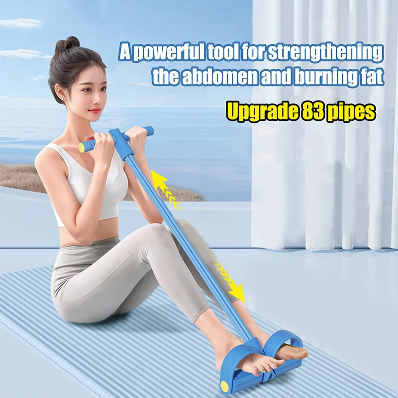 Multifunction Tension Rope 8-Tube Elastic Yoga Pedal Puller Resistance Band Tension Rope For Leg Stretching Slimming Training
Multifunction Tension Rope 8-Tube Elastic Yoga Pedal Puller Resistance Band Tension Rope For Leg Stretching Slimming Training
