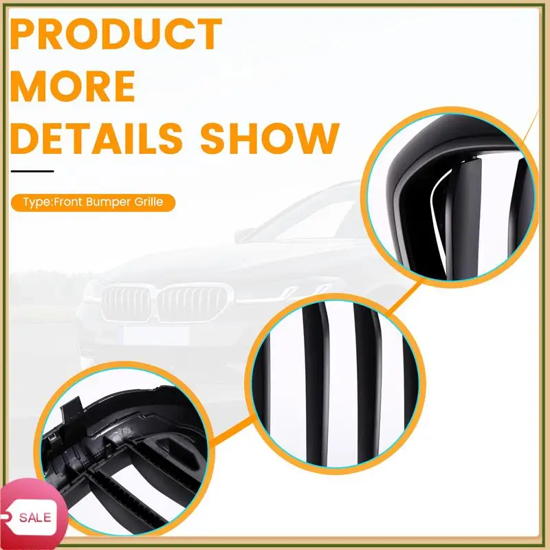 Unique Front Bumper Grilles Line Style Racing Grilles For BMW 5-Series G30/G31/G38 530I 540I 550I
Unique Front Bumper Grilles Line Style Racing Grilles For BMW 5-Series G30/G31/G38 530I 540I 550I