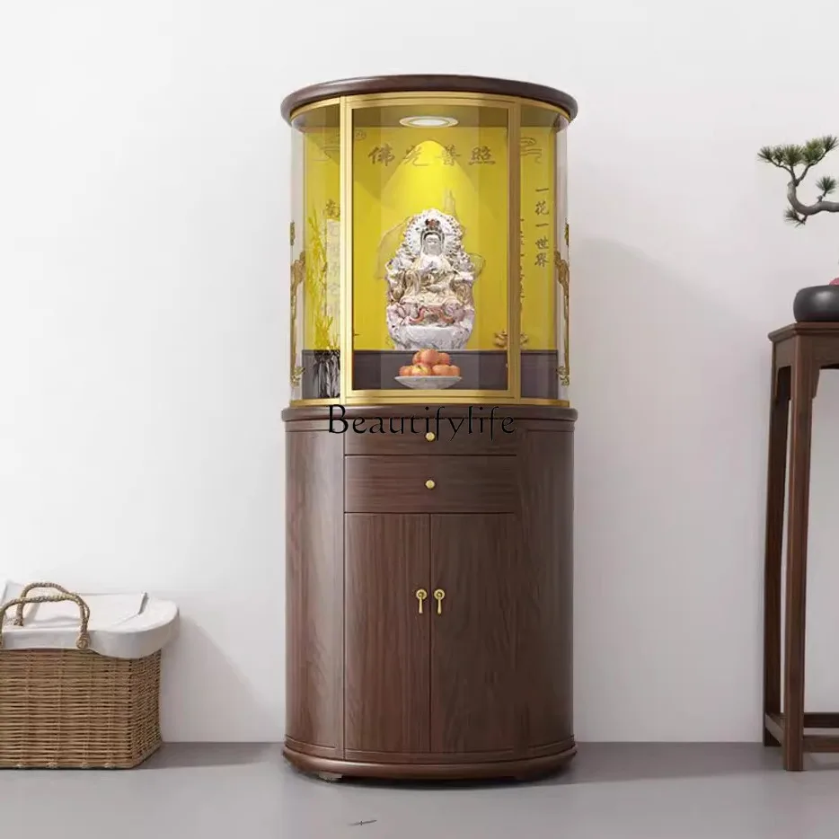 New Chinese light luxury Buddhist niche vertical cabinet God of Wealth Guanyin Buddhist cabinet is dedicated to high-end
New Chinese light luxury Buddhist niche vertical cabinet God of Wealth Guanyin Buddhist cabinet is dedicated to high-end