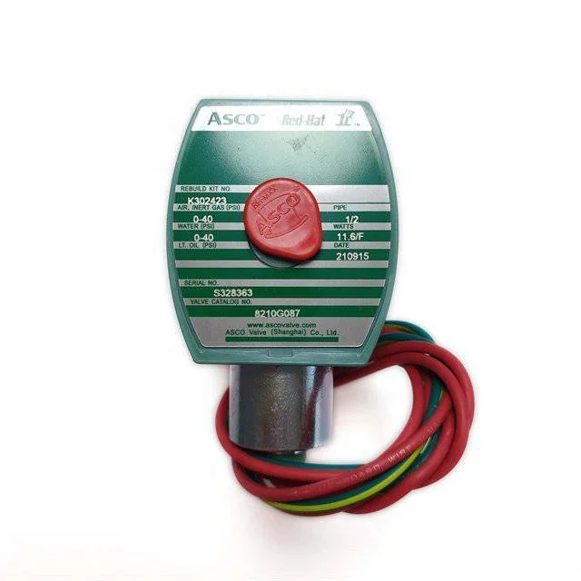 Hot Selling Authentic ASCO 8320G174 Solenoid Valve 220AC/24DC Cheap Spot
Hot Selling Authentic ASCO 8320G174 Solenoid Valve 220AC/24DC Cheap Spot