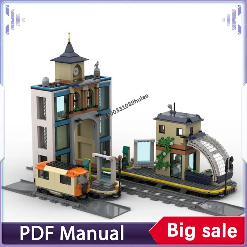 957PCS Construction Central Train Station MOC-232814 Customize Modular Building Block Creative Design DIY Christmas Toy Gift
957PCS Construction Central Train Station MOC-232814 Customize Modular Building Block Creative Design DIY Christmas Toy Gift