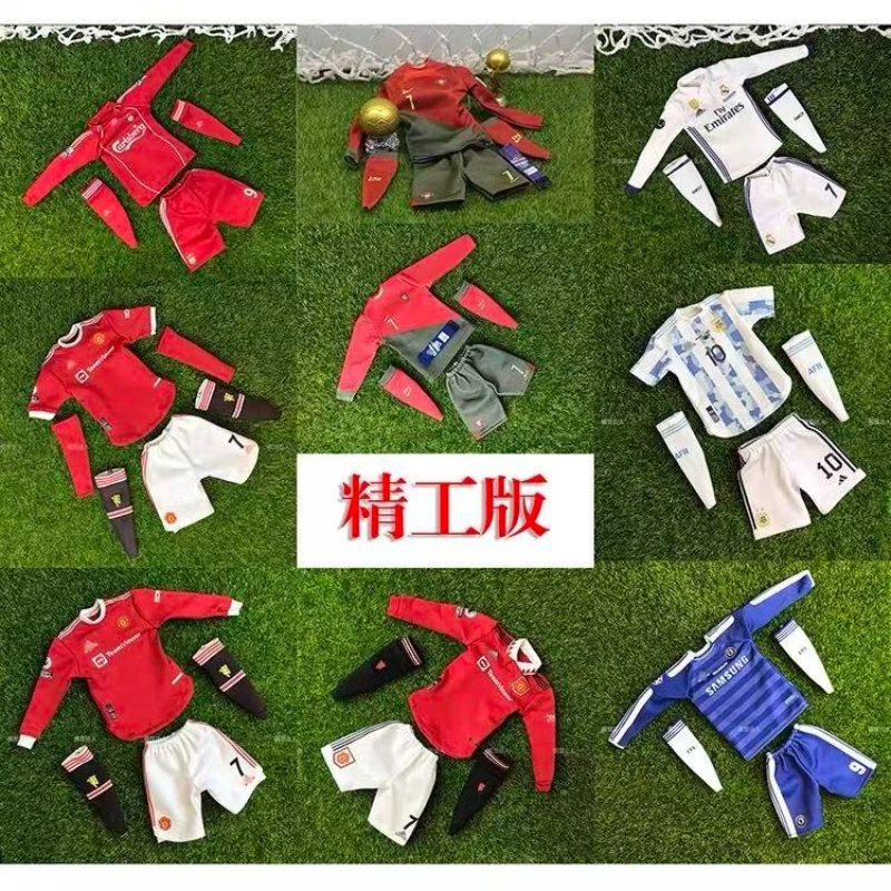 In Stock 1/6 Scale No.10 No.30 Football Jerseys Sportswear Clothes Set Model for 12 Inch Action Figure Male Body
In Stock 1/6 Scale No.10 No.30 Football Jerseys Sportswear Clothes Set Model for 12 Inch Action Figure Male Body