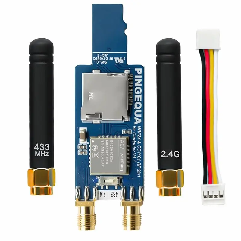 АКЦИЯ: Беспроводной модуль Cardputer V1.1 3-в-1 для M5stack Cardboard (CC1101 + NRF24L01) с поддержкой MicroSD-карт
АКЦИЯ: Беспроводной модуль Cardputer V1.1 3-в-1 для M5stack Cardboard (CC1101 + NRF24L01) с поддержкой MicroSD-карт