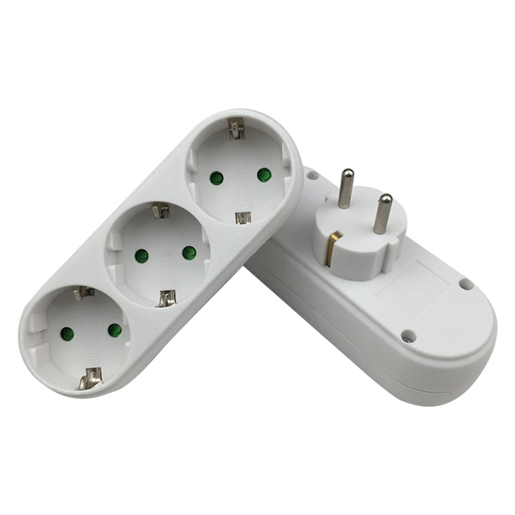 European Conversion Plug 1 to 2 /1 to 3 Way Socket Adapter EU Standard Power Adapter Socket 16A Travel Plugs AC 110~250V
European Conversion Plug 1 to 2 /1 to 3 Way Socket Adapter EU Standard Power Adapter Socket 16A Travel Plugs AC 110~250V
