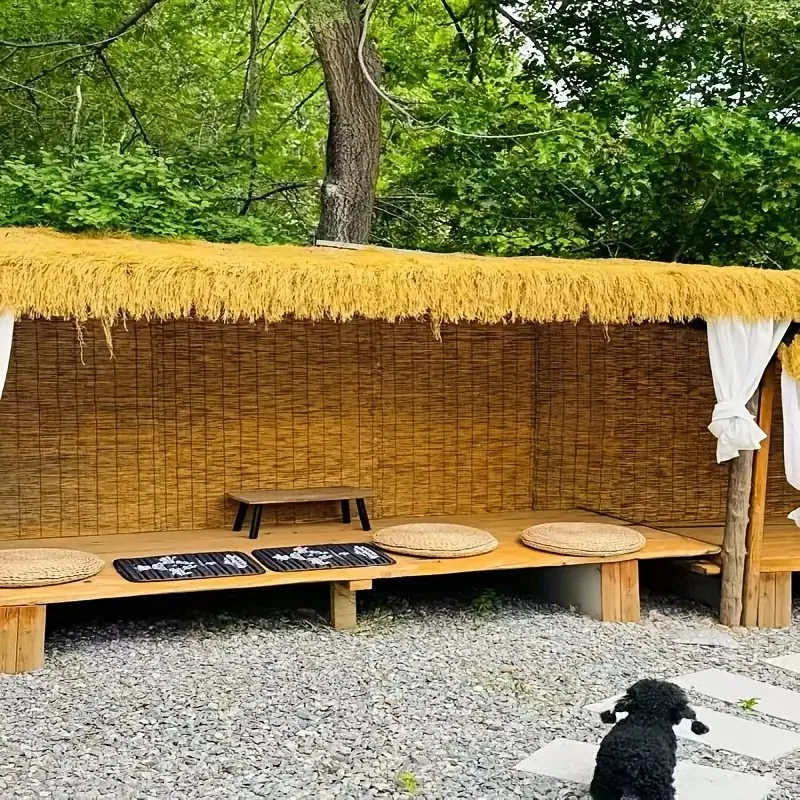 1Pc Artificial Thatch Roof Rolls Durable Plastic For Outdoor Pavilion Farmhouse Easy Install Bars Cabins Beach Roofing Solution
1Pc Artificial Thatch Roof Rolls Durable Plastic For Outdoor Pavilion Farmhouse Easy Install Bars Cabins Beach Roofing Solution