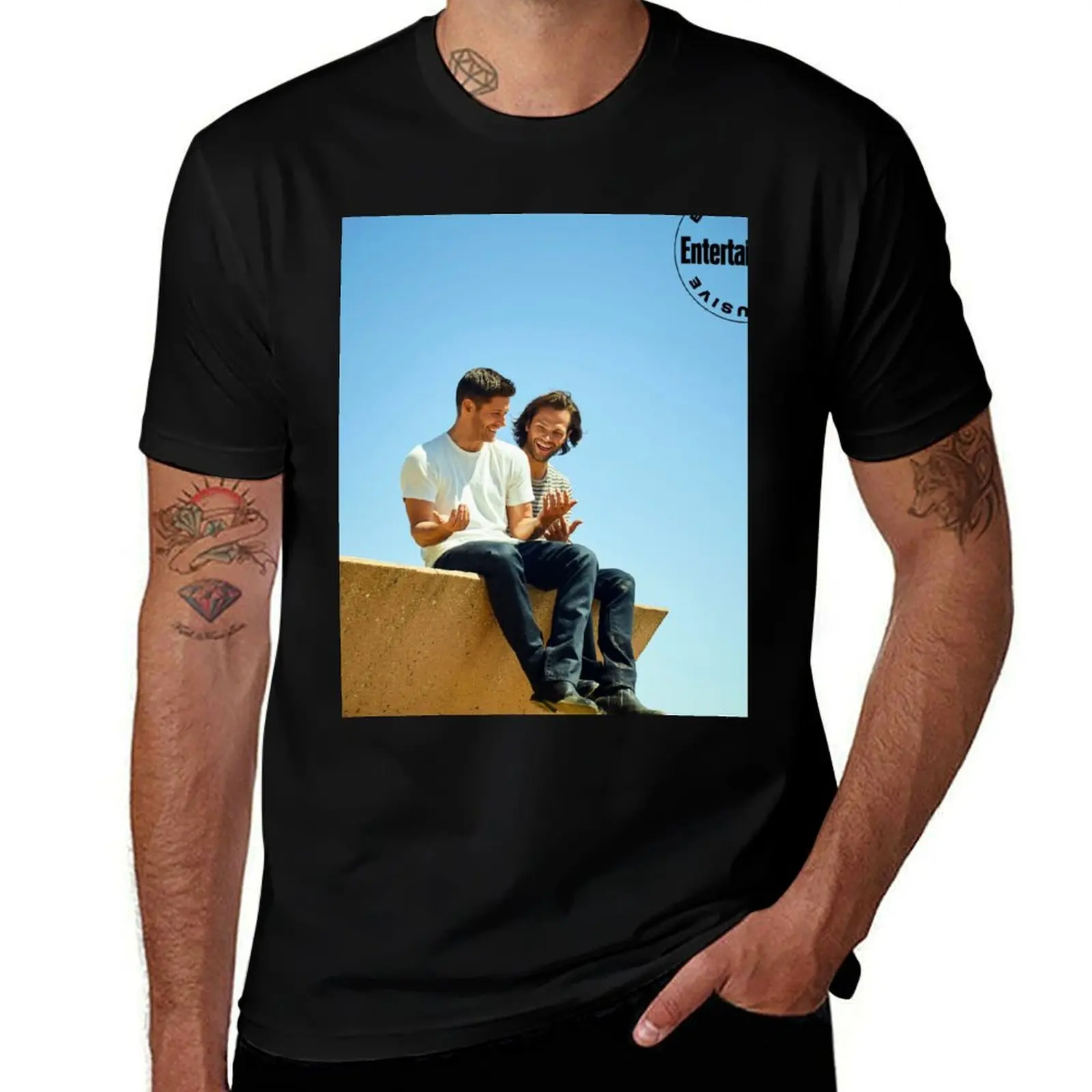 Jensen and Jared T-Shirt anime shirt summer tops sports fans plain white t shirts men
Jensen and Jared T-Shirt anime shirt summer tops sports fans plain white t shirts men