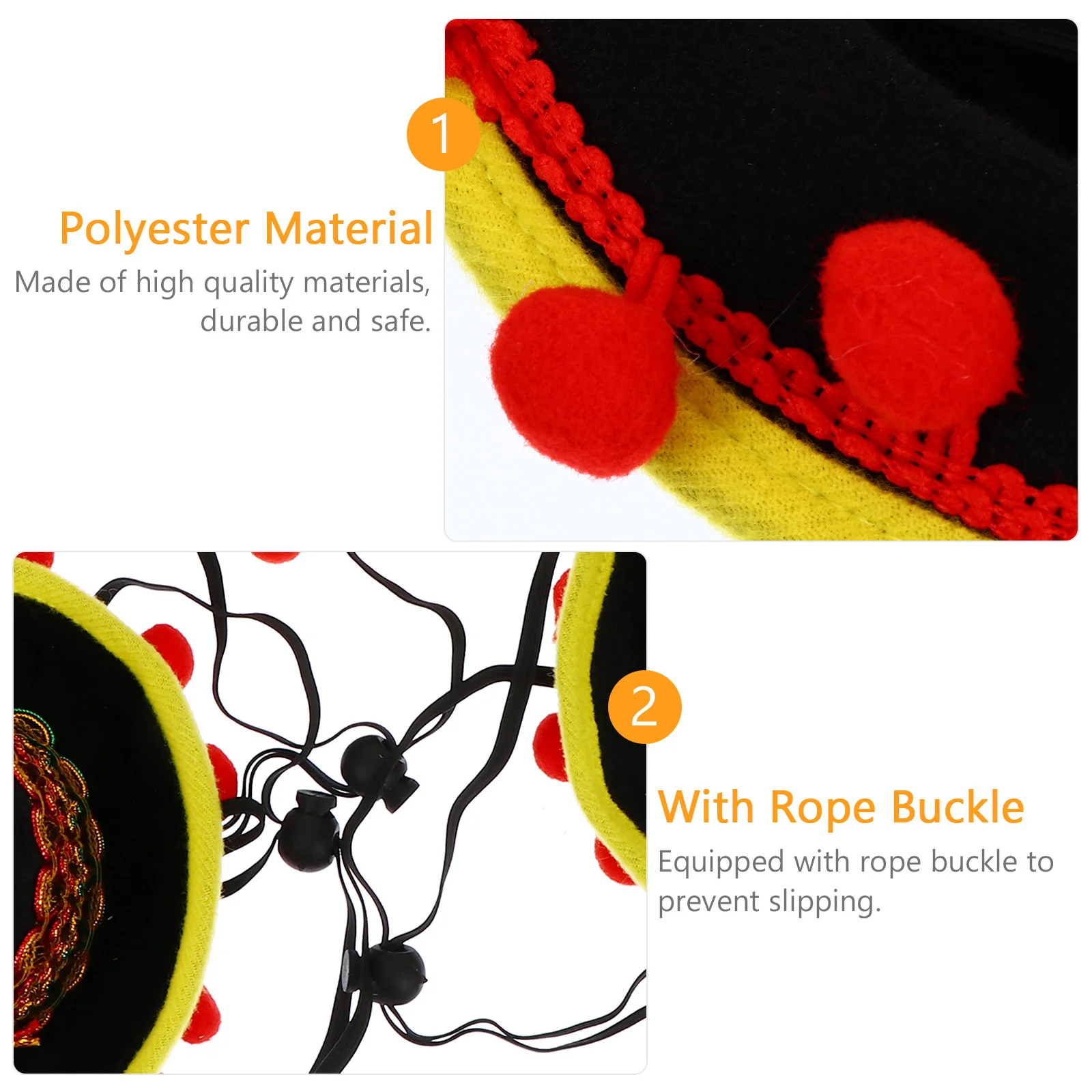 6Pcs Mini Colorful Mexican Sombrero Hats Birthday Party Decorations Round Party Caps Festival Supplies Sombrero Hats
6Pcs Mini Colorful Mexican Sombrero Hats Birthday Party Decorations Round Party Caps Festival Supplies Sombrero Hats