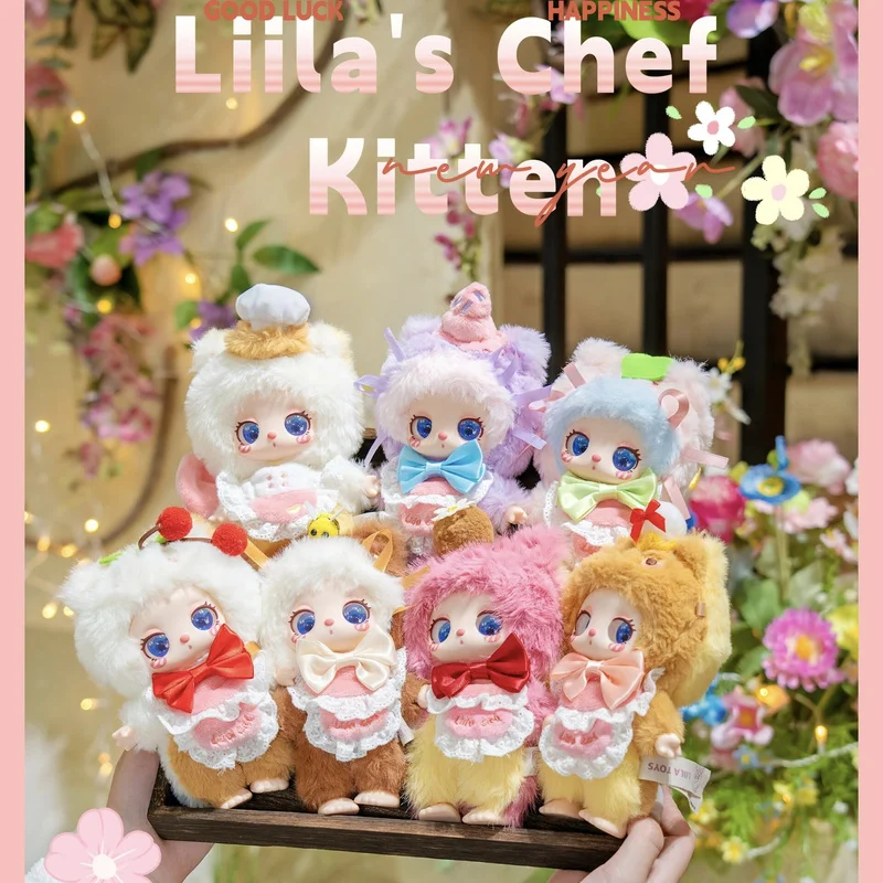 New Genuine Lilla V4 Chef Kitten Series Blind Box Cute Vinyl Plush Bag Pendant Anime Figure Doll Trend Toys Girls Surprise Gifts
New Genuine Lilla V4 Chef Kitten Series Blind Box Cute Vinyl Plush Bag Pendant Anime Figure Doll Trend Toys Girls Surprise Gifts