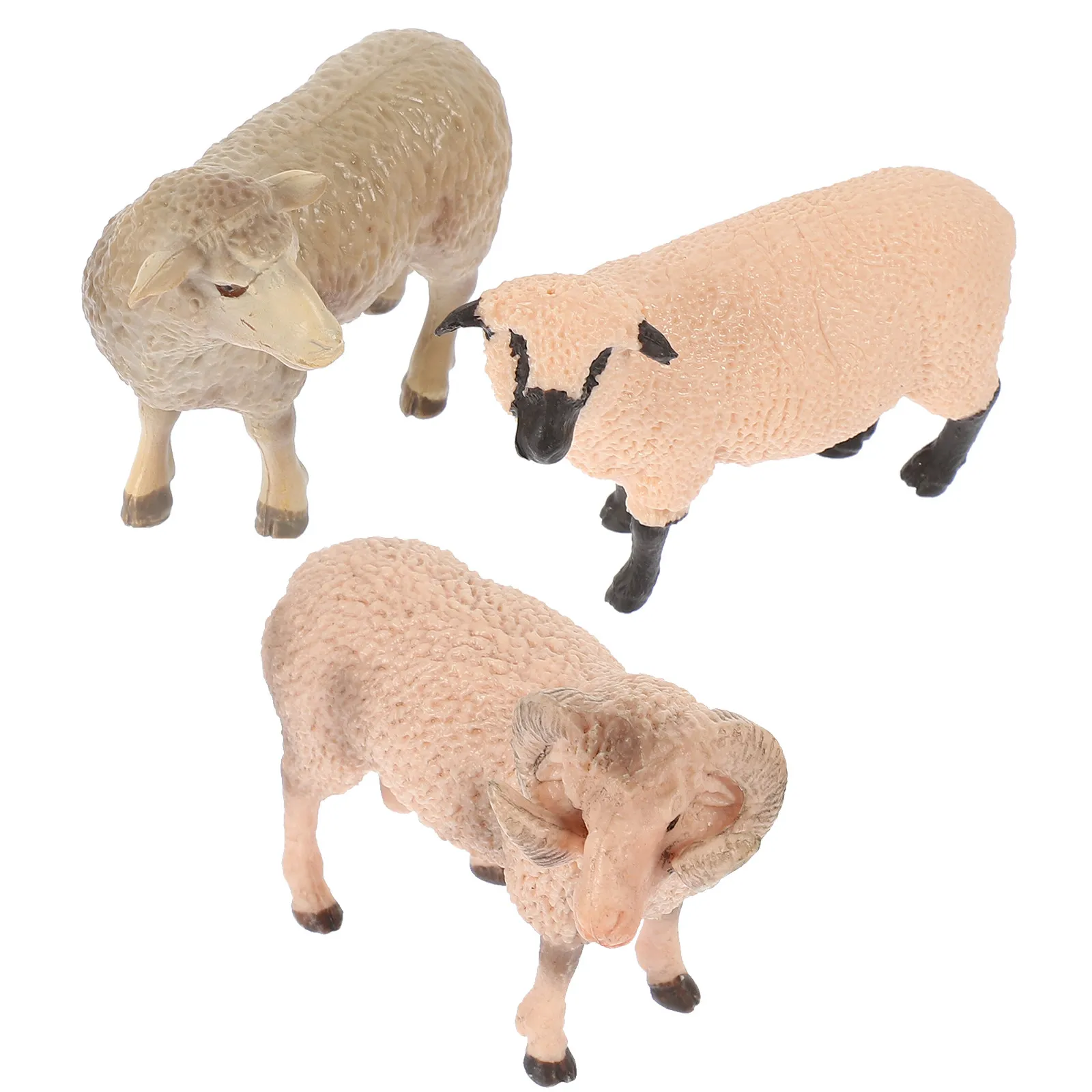 3 PCS Kids Gifts Sheep Toys Plastic Farm Animals Figurines Decor Black Small Figures Model
3 PCS Kids Gifts Sheep Toys Plastic Farm Animals Figurines Decor Black Small Figures Model
