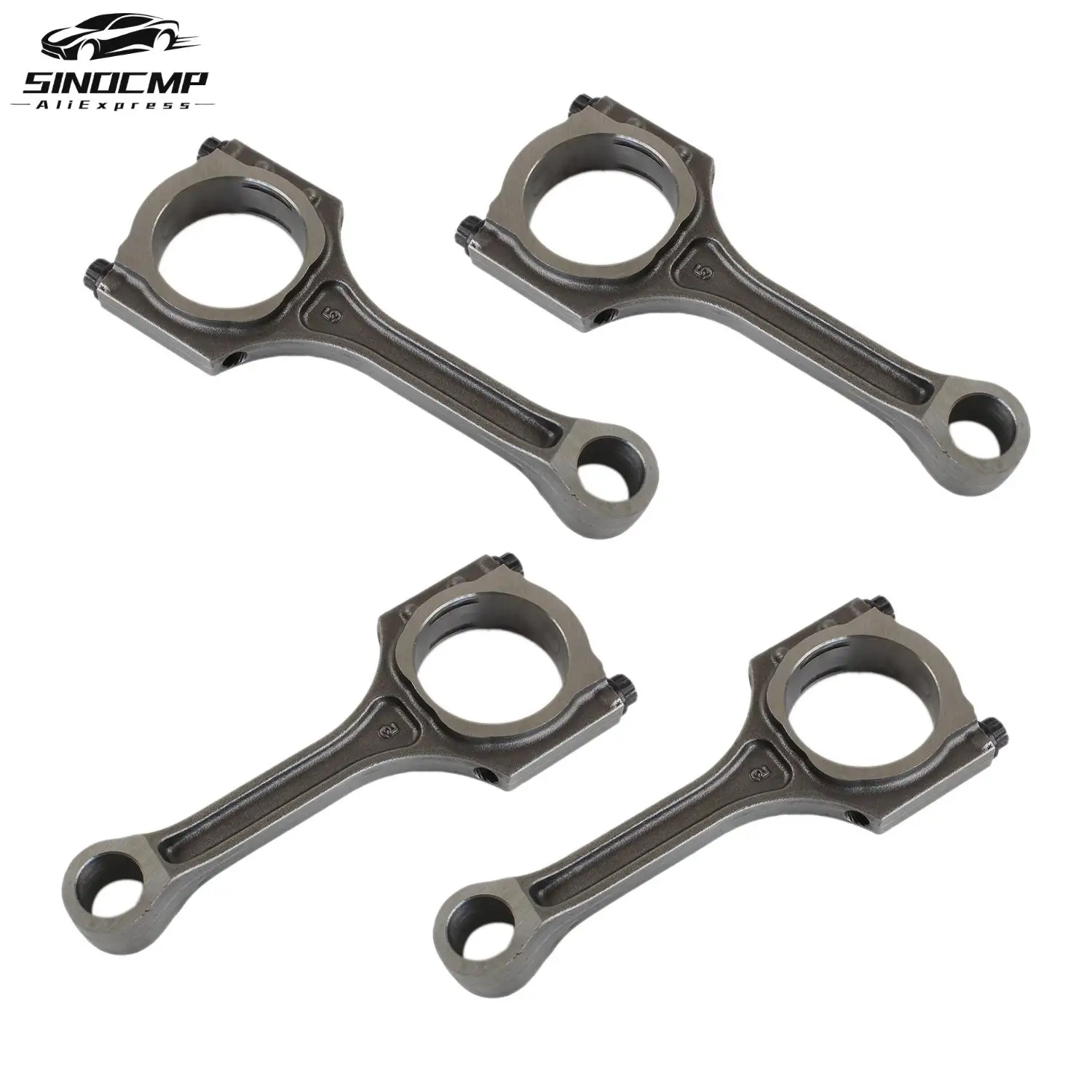 4Pcs 23510-25240 Connecting Rod For Kia Sportage Sorento Magentis Sonata Optima Forte Tucson 2.4L G4KC G4KE Engines Accessories
4Pcs 23510-25240 Connecting Rod For Kia Sportage Sorento Magentis Sonata Optima Forte Tucson 2.4L G4KC G4KE Engines Accessories