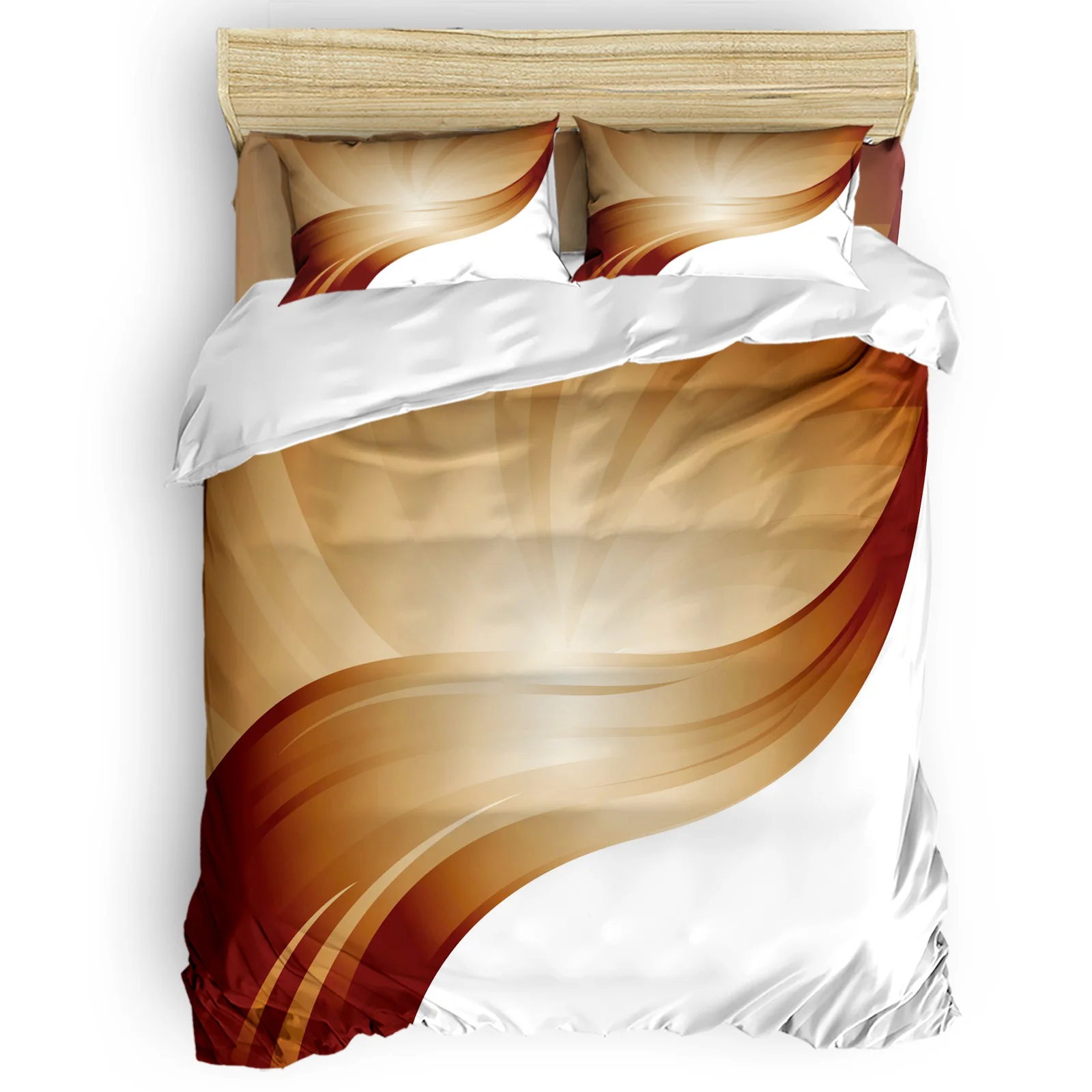 Chocolate Brown Curve Art Comfortable Household Goods Bedroom Bed Luxury Duvet Cover 2/3/4 Pieces
Chocolate Brown Curve Art Comfortable Household Goods Bedroom Bed Luxury Duvet Cover 2/3/4 Pieces