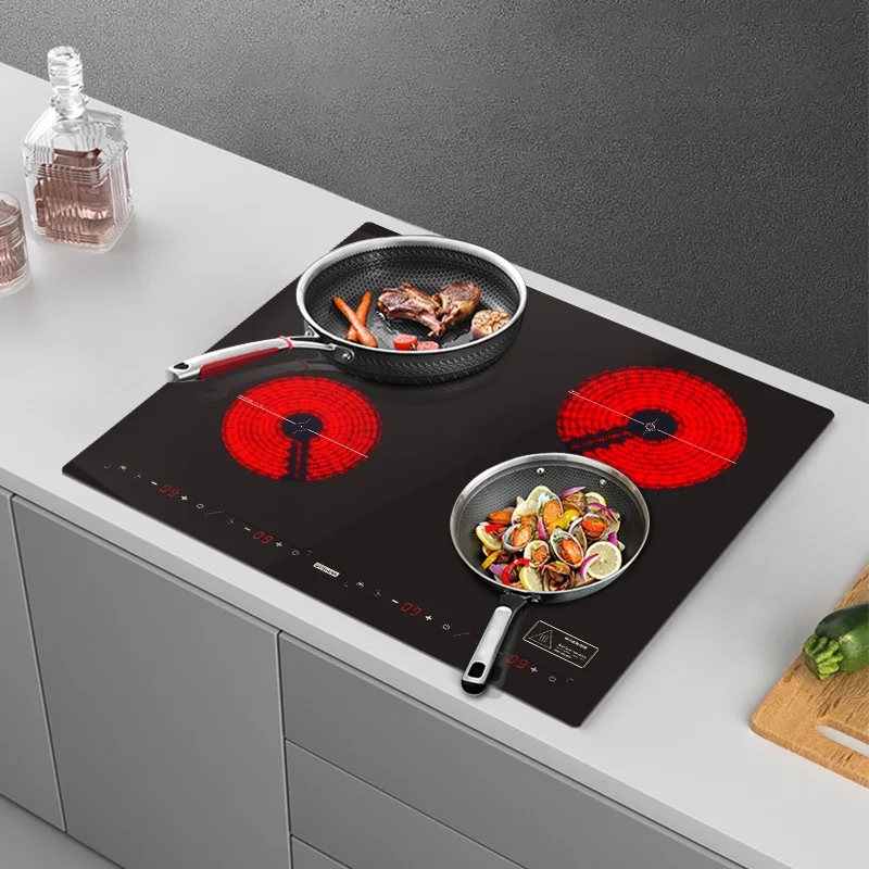 Household Induction Hob Built-in Infrared Electric 4 Burners Ceramic Stove Induction Cooker
Household Induction Hob Built-in Infrared Electric 4 Burners Ceramic Stove Induction Cooker