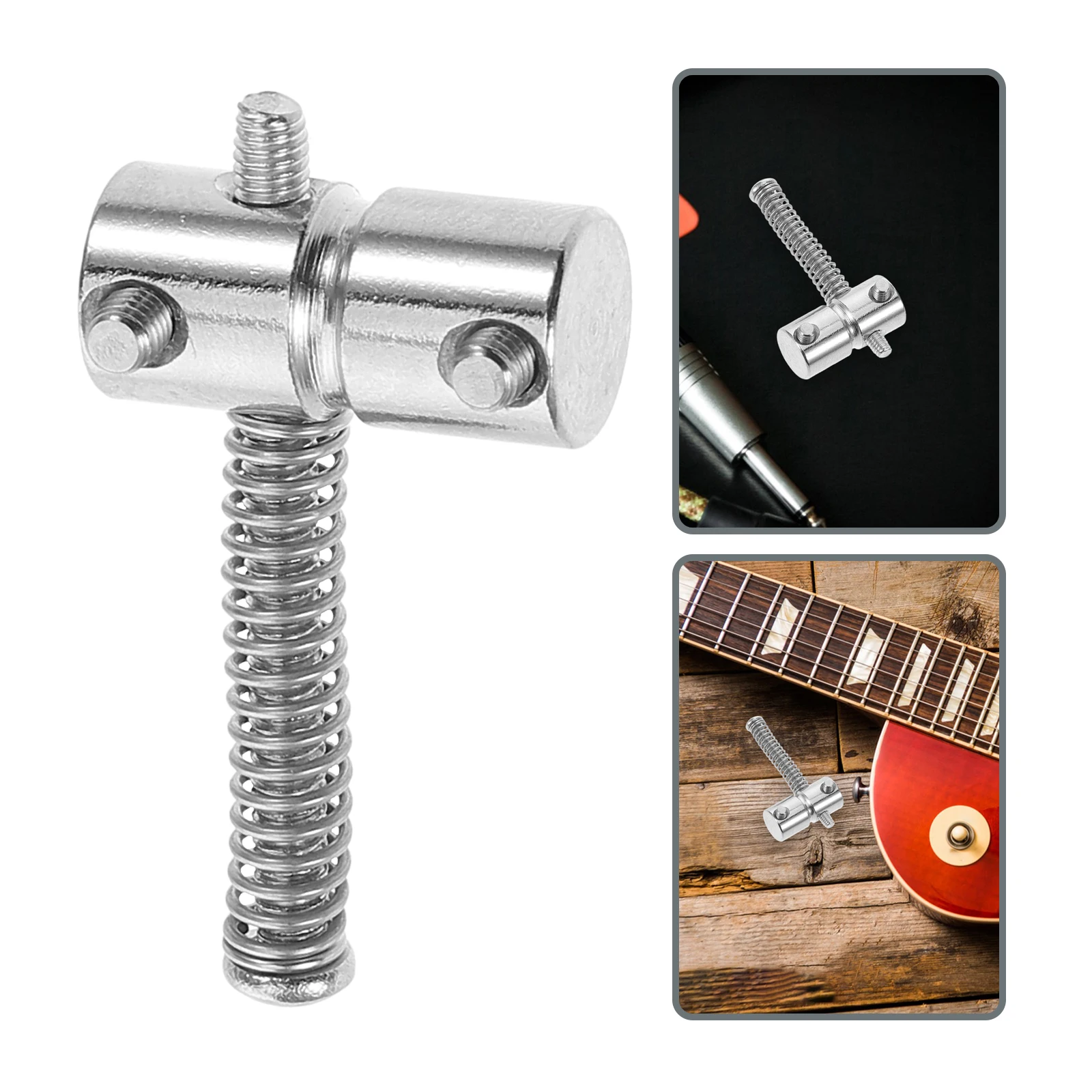 Electric Bridge Screws Replacement Saddles Locking Screws Zinc Alloy Durable Metal Parts for Tremolo System Improve Tone Sustain
Electric Bridge Screws Replacement Saddles Locking Screws Zinc Alloy Durable Metal Parts for Tremolo System Improve Tone Sustain