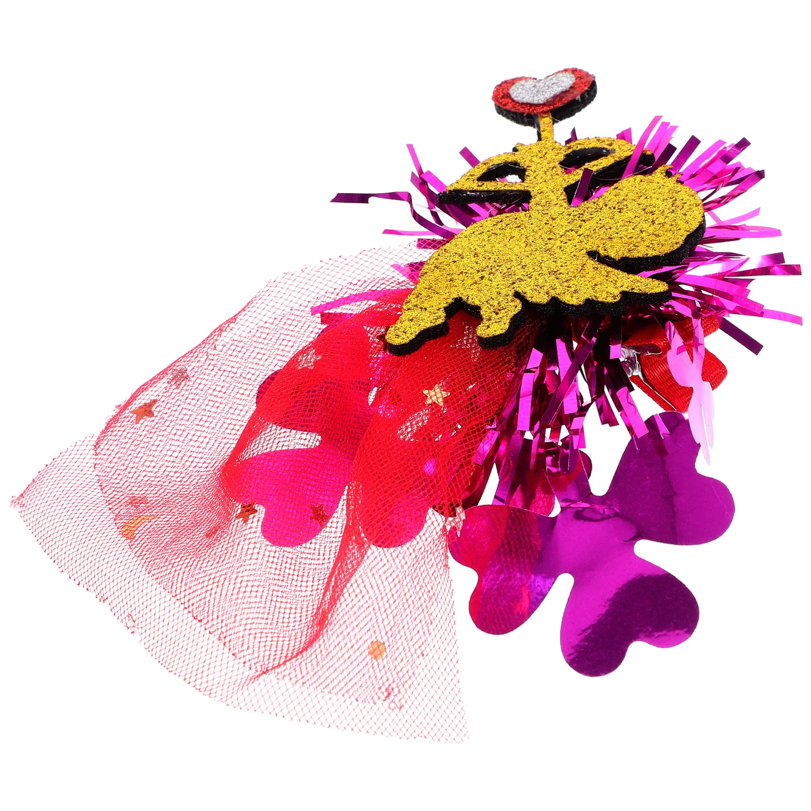 Heart Hair Clip Romantic Valentine's Day Hairpin Lightweight Comfortable for Women Girls Party Wedding Decoration Adorable
Heart Hair Clip Romantic Valentine's Day Hairpin Lightweight Comfortable for Women Girls Party Wedding Decoration Adorable