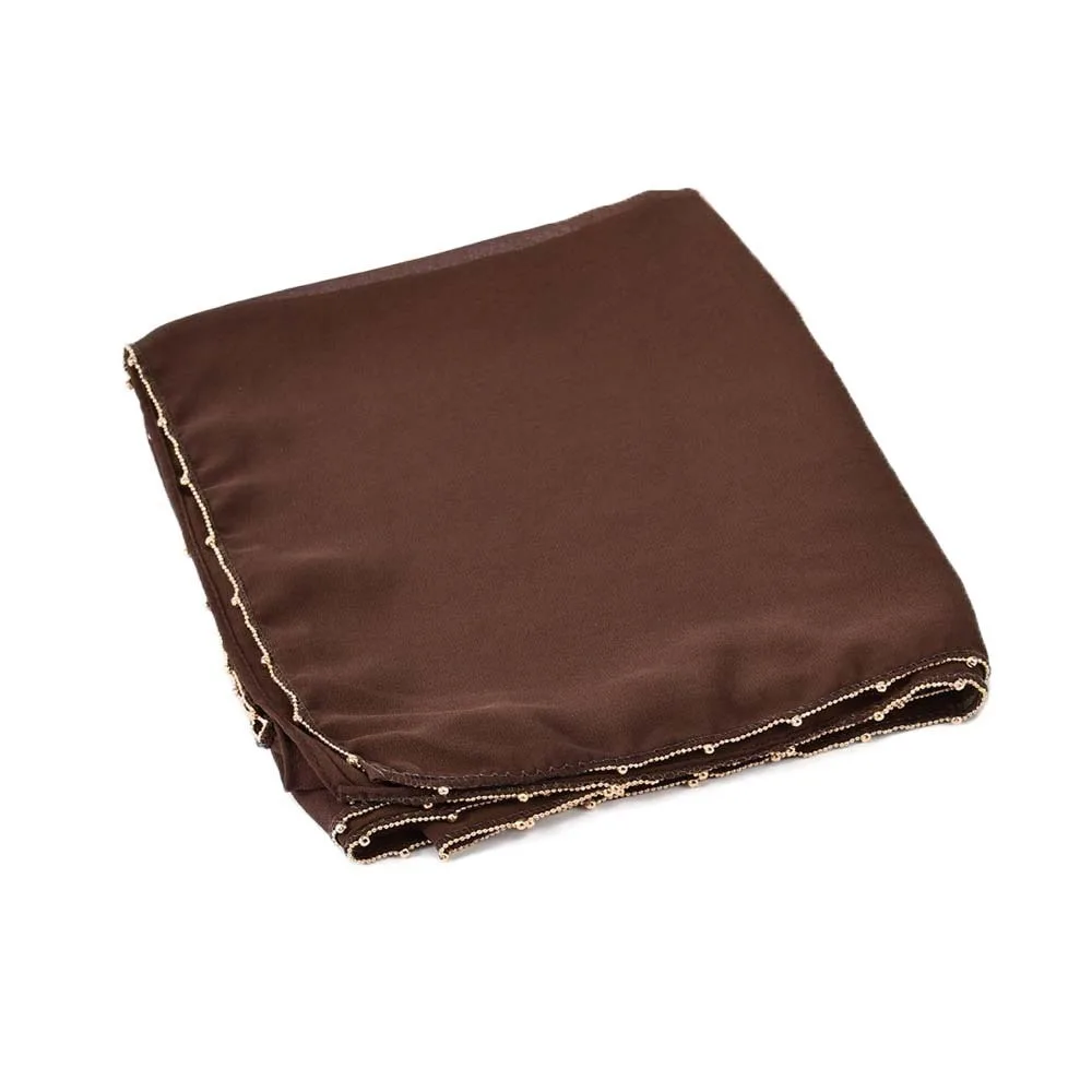 Модный эластичный красочный платок из бисера, дышащий однотонный тюрбан с принтом и хвостом, универсальный хиджаб, шифоновая большая шаль для мужчин
Модный эластичный красочный платок из бисера, дышащий однотонный тюрбан с принтом и хвостом, универсальный хиджаб, шифоновая большая шаль для мужчин