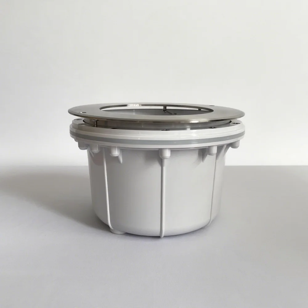 316 Stainless Steel Front Cover PAR56 Poolhousing IP68 Waterproof for RGB Resin Filled LED Pool Light for Linear Pool
316 Stainless Steel Front Cover PAR56 Poolhousing IP68 Waterproof for RGB Resin Filled LED Pool Light for Linear Pool