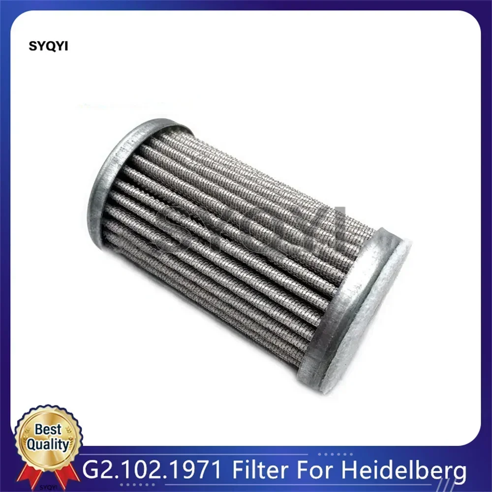 Высококачественный фильтр G2.102.1971 (317901) для вакуумного насоса Heidelberg SM52, запчасти для печатных машин
Высококачественный фильтр G2.102.1971 (317901) для вакуумного насоса Heidelberg SM52, запчасти для печатных машин