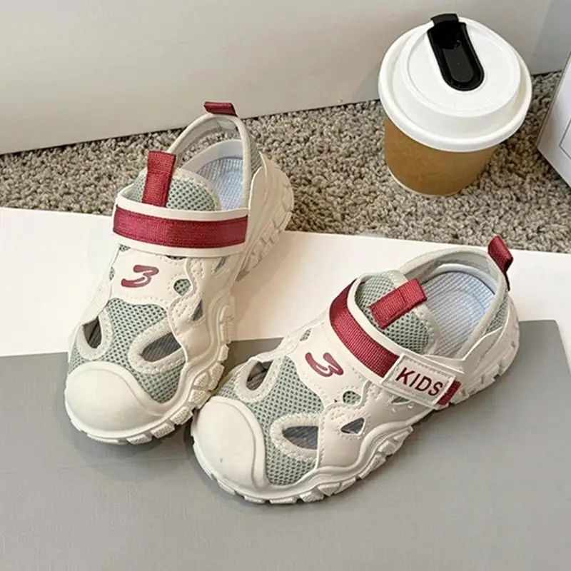 Children Athletic Sandals Hiking Sport Sandals Beach Shoes for Infant Toddler Kid Breathable Sandals Size 28-33 A2UB
Children Athletic Sandals Hiking Sport Sandals Beach Shoes for Infant Toddler Kid Breathable Sandals Size 28-33 A2UB