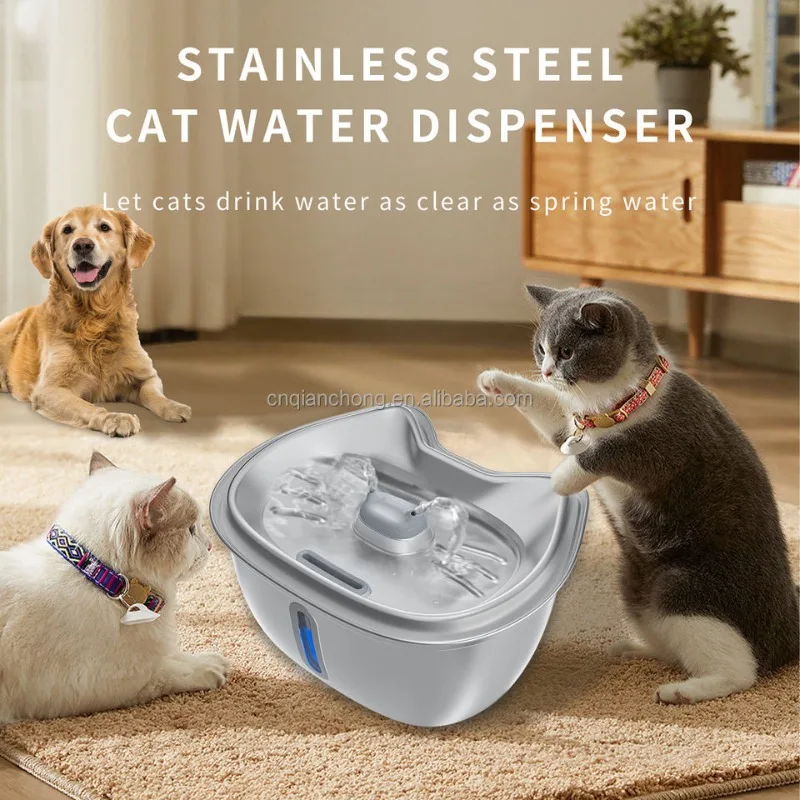 Automatic Pet Water Fountain Water Dispenser cat Face Smart Induction Water Feeder Removable Easy to Clean Pet Drinking
Automatic Pet Water Fountain Water Dispenser cat Face Smart Induction Water Feeder Removable Easy to Clean Pet Drinking